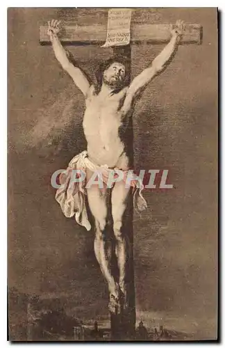 Ansichtskarte AK Musee d'Anvers Le Christ en croix