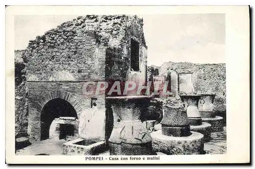 Ansichtskarte AK Pompei Casa con forno e mulini