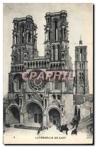 Cartes postales Cathedrale de Laon