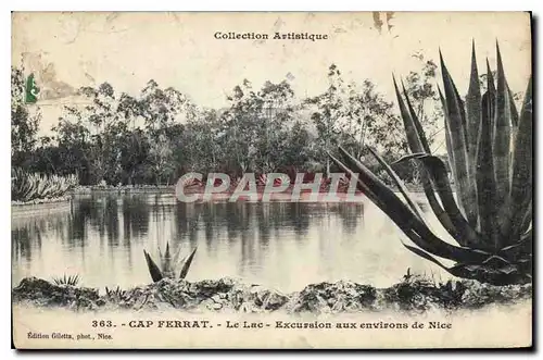 Ansichtskarte AK Cap Ferrat Le Lac Excursion aux environs de Nice