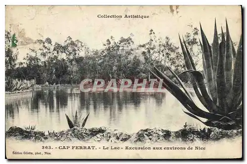 Cartes postales Cap Ferrat Le Lac Excursion aux environs de Nice