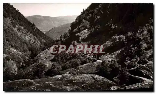 Cartes postales Environs de Luchon Valle d'Astau depuis le lac d'Oo