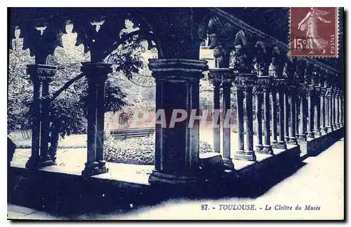 Cartes postales Toulouse Le Cloitre du Musee