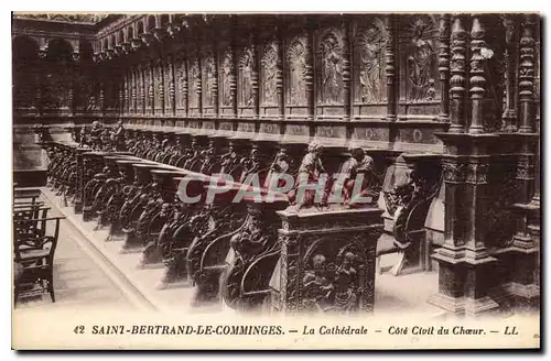 Cartes postales Saint Bertrand le Comminges La Cathedrale Cote Civil du Choeur