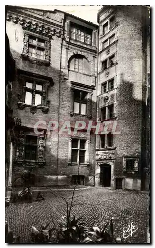 Cartes postales Toulouse Hotel Berenguier Maynier Cour Interieure