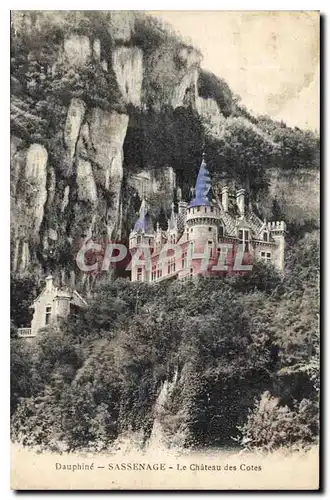 Cartes postales Dauphine Sassenage Le Chateau des Cotes