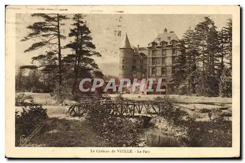 Ansichtskarte AK Le Chateau de Vizille Le Parc