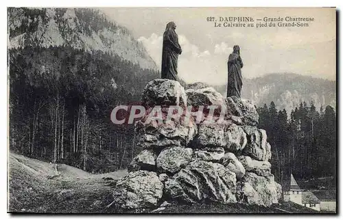 Cartes postales Dauphine Grand Chartreuse Le Calvaire au pied du Grand Som