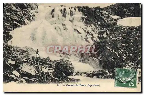 Cartes postales Cascade du Breda Sept Laux