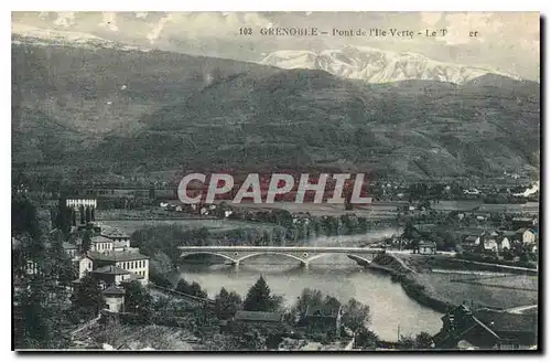 Cartes postales Grenoble Pont de l'lle Verte