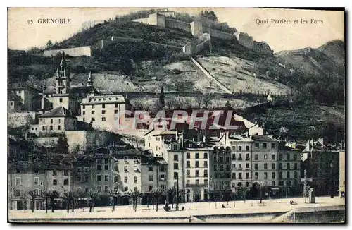 Cartes postales Grenoble Quai Perriere et les Forts