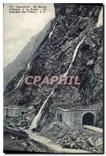 Ansichtskarte AK Dauphine Du Bourg d'Oisans a la Grave