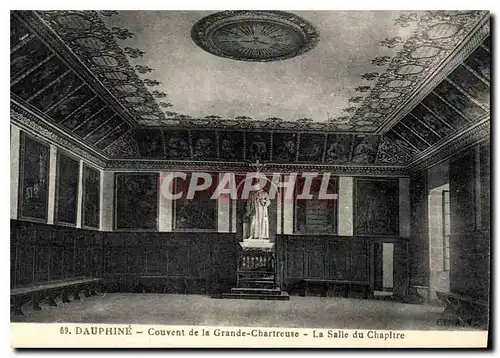 Ansichtskarte AK Dauphine Couvent de la Grande Chartreuse La Salle du Chapitre