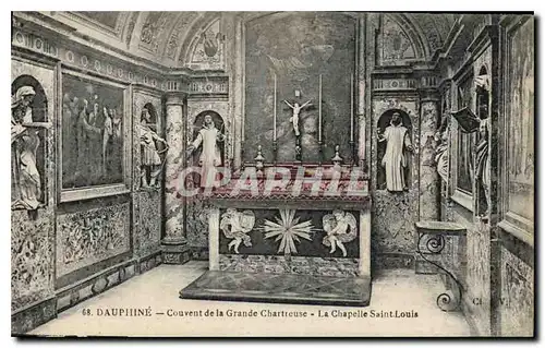 Cartes postales Dauphine Couvent de la Grande Chartreuse La Chapelle Saint Louis