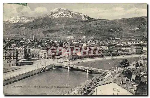 Cartes postales Grenoble Vue Generale et le Moucherotte