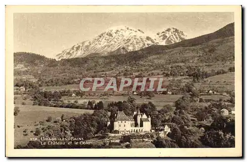 Cartes postales Uriage les Bains Le Chateau et le Colon