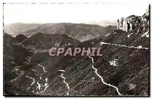 Cartes postales Col Du Rousset La Route en lacets du Col