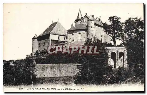 Cartes postales Uriage les Bains Le Chateau