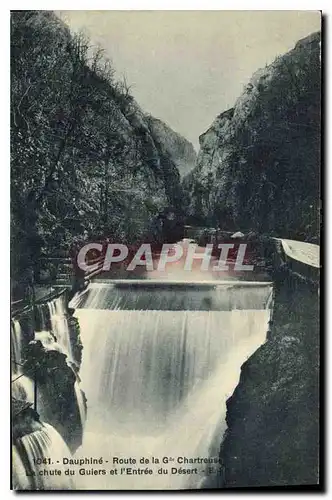 Cartes postales Dauphine Route de la Gde Chartreuse