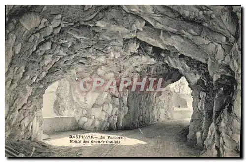 Ansichtskarte AK Dauphine Le Vercors Route des Grands Goulets