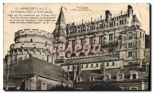 Cartes postales Amboise Le Chateau