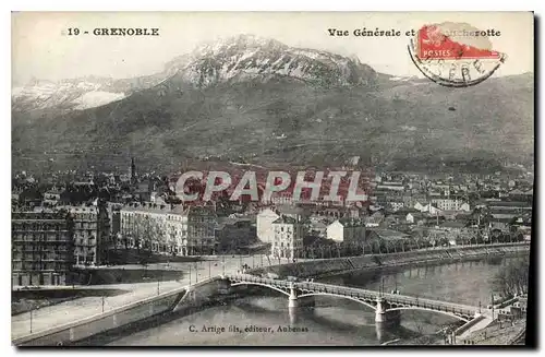 Cartes postales Grenoble Vue Generale