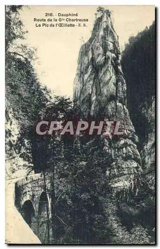 Cartes postales Dauphine Route de la Gde Chartreuse