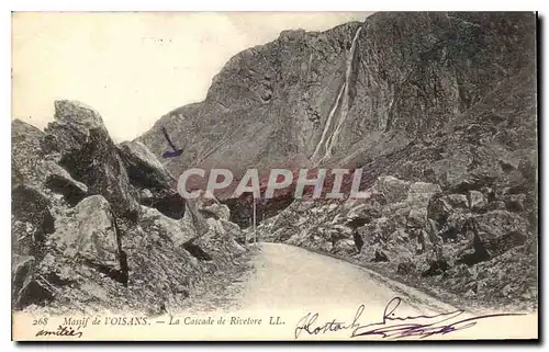 Cartes postales Massif d'Oisans La Cascade de Rivetore