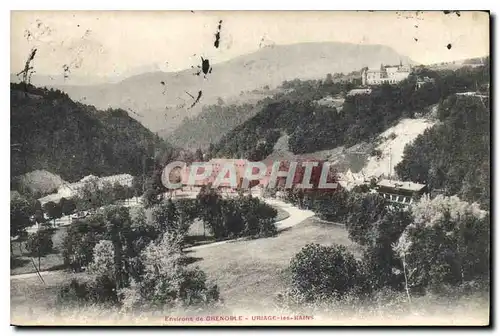 Ansichtskarte AK Environs de Grenoble Uriage les Bains