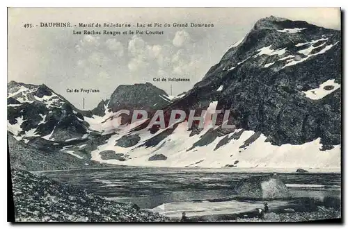 Ansichtskarte AK Dauphine Massif de Belledonne