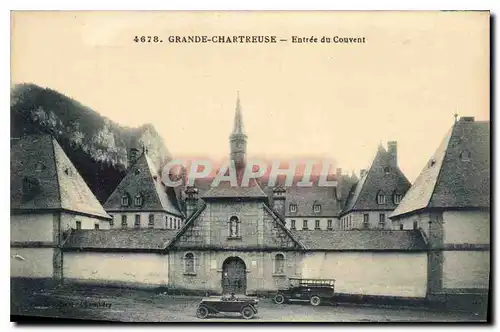 Cartes postales Grande Chartreuse Entree du Couvent