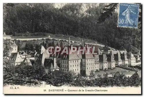 Cartes postales Dauphine Couvent de la Grande Chartreuse