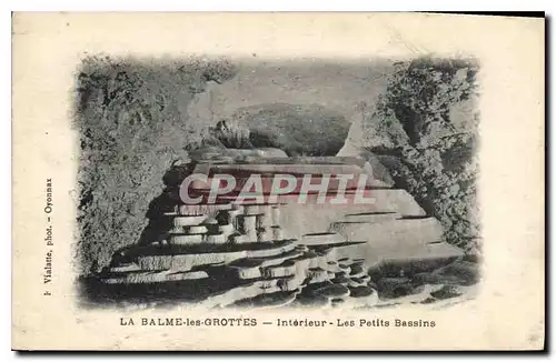 Cartes postales La Balme les Grottes Interieur Les Petits Bassins