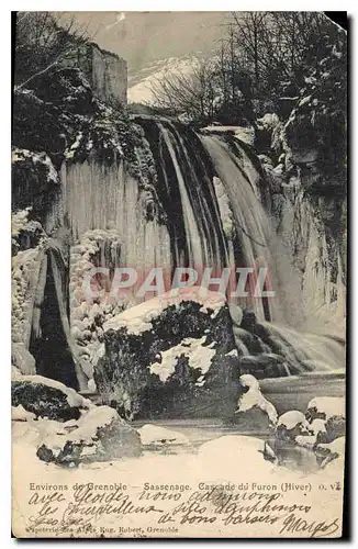 Cartes postales Environs de Grenoble Sassenage Cascade du Furon