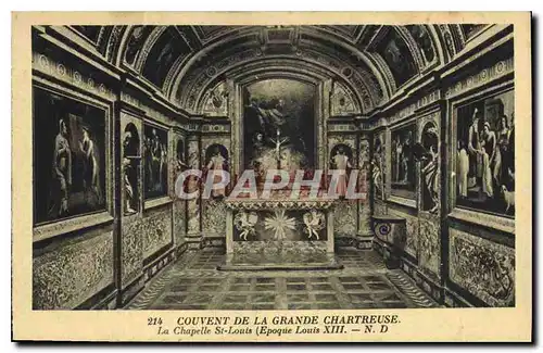 Cartes postales Couvent de la Grande Chartreuse La Chapelle St Louis