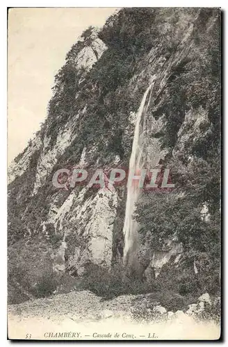 Cartes postales Chambery Cascade de Couz