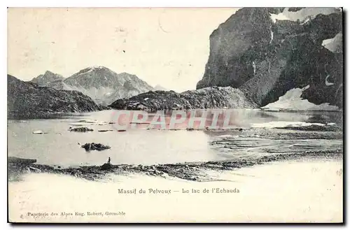 Cartes postales Massif du Pelvoux Le Lac de l'Echauda