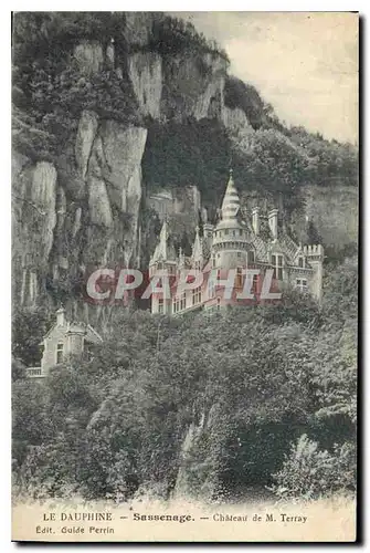 Cartes postales Le Dauphine Sassenage Chateau de M Terray