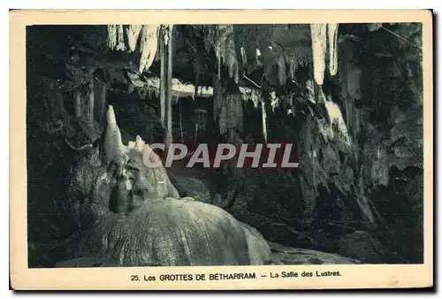 Cartes postales Les Grottes de Betharram La Salle des Lustres