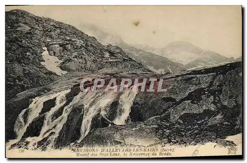 Cartes postales Environs d'Allevard les Bains Isere