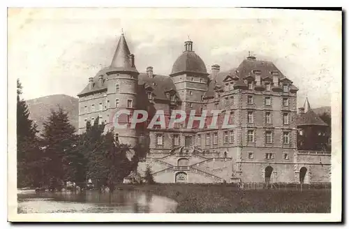 Ansichtskarte AK Vizille Le Chateau vu du Parc