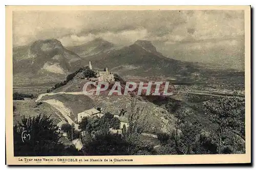 Ansichtskarte AK La Tour sans Venin Grenoble et les Massifs de la Chartreuse