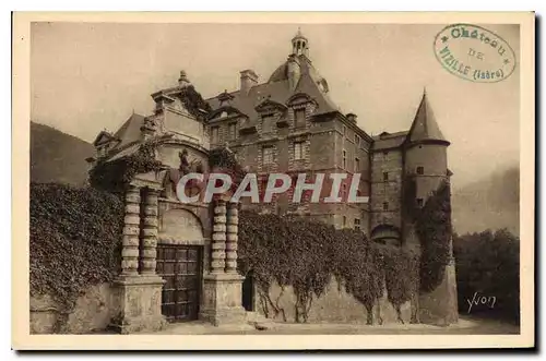 Cartes postales Chateau de Vizille Isere L'Entree Haut relief du Connetable de Lesdiguiere