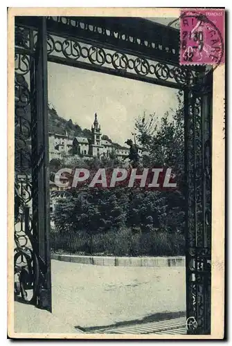Ansichtskarte AK Grenoble Reine des Alpes Porte du Jardin de Ville La Vedette Gauloise et Sainte Marie