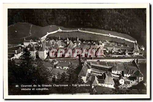 Cartes postales Couvent de la Grande Chartreuse Vue generale reduite et complete