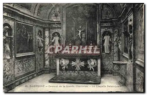 Ansichtskarte AK Dauphine Couvente de la Grande Chartreuse La Chapelle Saint Louis