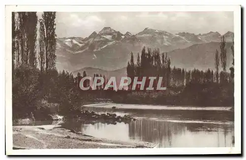 Cartes postales Grenoble L'Isere a l'lle d'Amour et les Alpes