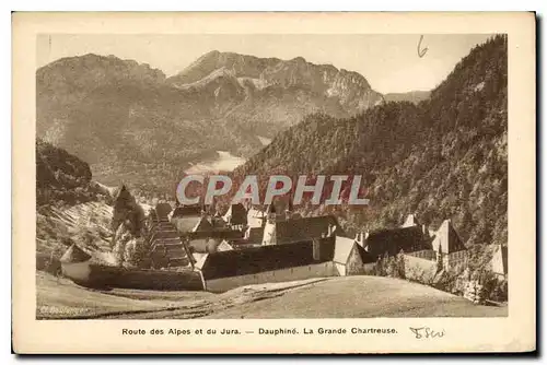 Ansichtskarte AK Route des Alpes et du Jura Dauphine La Grande Chartreuse