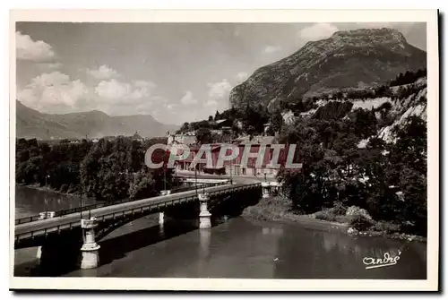 Cartes postales Grenoble Pont de la Porte de France et le Neron