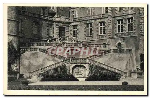 Cartes postales Chateau de Vizille Isere L'Escalier d'honneur